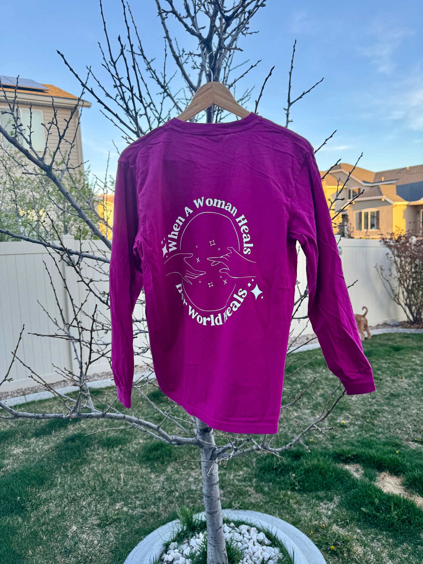 WHEN A WOMAN HEALS - LONG SLEEVE